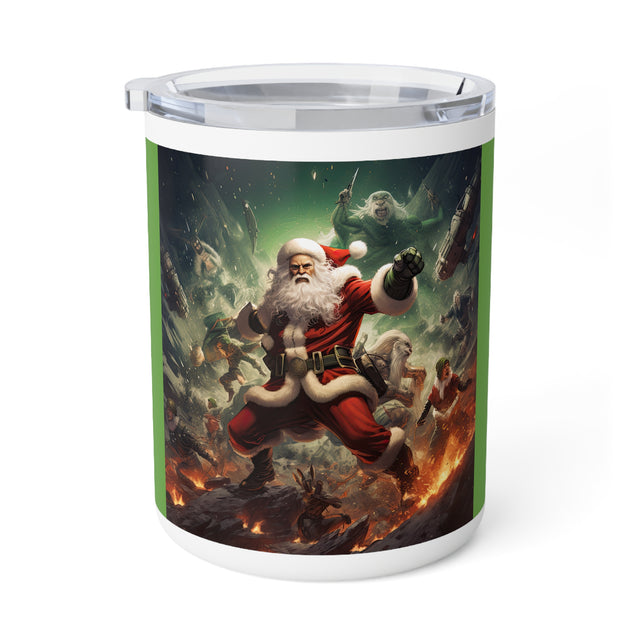 SANTA CLAUS #11 GALAXY HERO Insulated Coffee Mug, 10oz