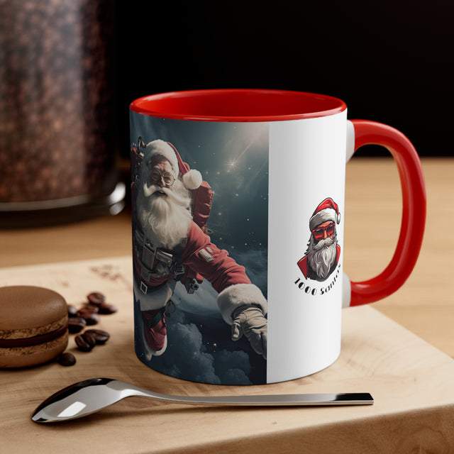 SANTA CLAUS #16 ASTRONAUT Accent Coffee Mug, 11oz
