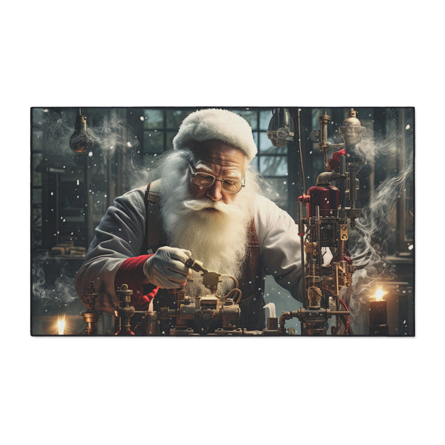 Santa Claus # Mad Scientist Heavy Duty Floor Mat