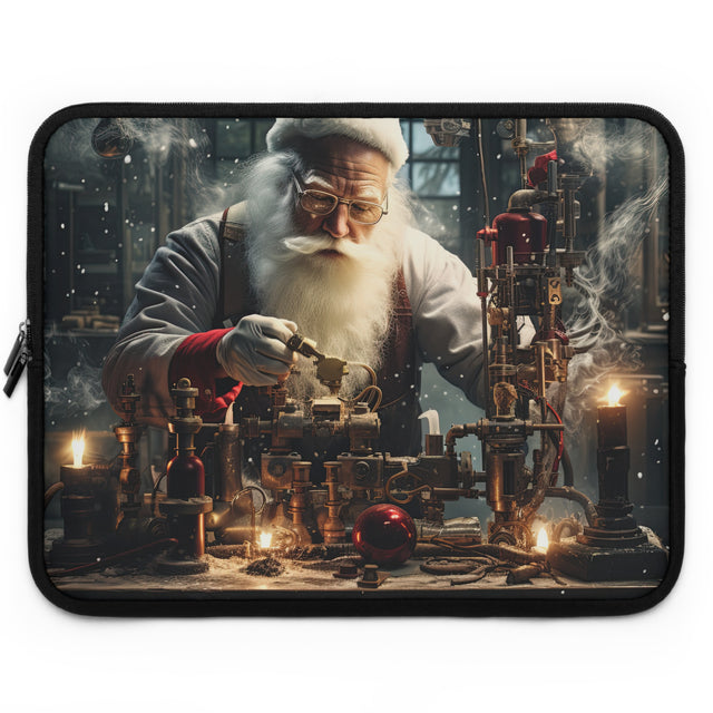 Santa Claus #13 Mad Scientist Laptop Sleeve