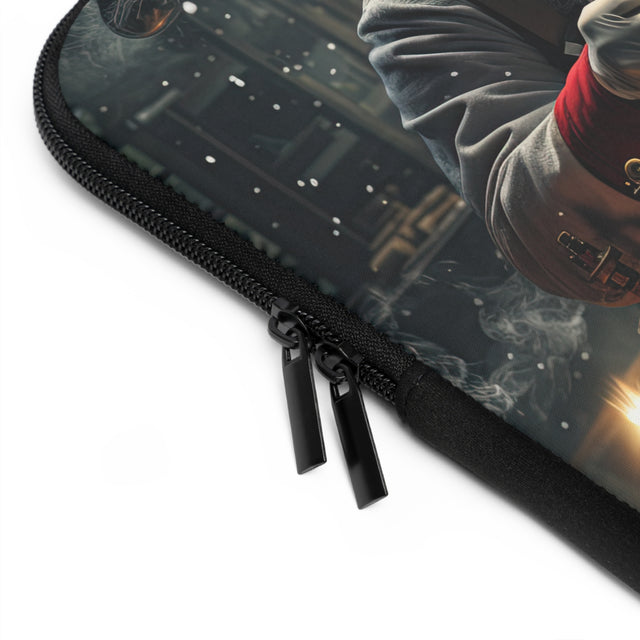 Santa Claus #13 Mad Scientist Laptop Sleeve