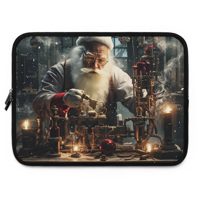 Santa Claus #13 Mad Scientist Laptop Sleeve