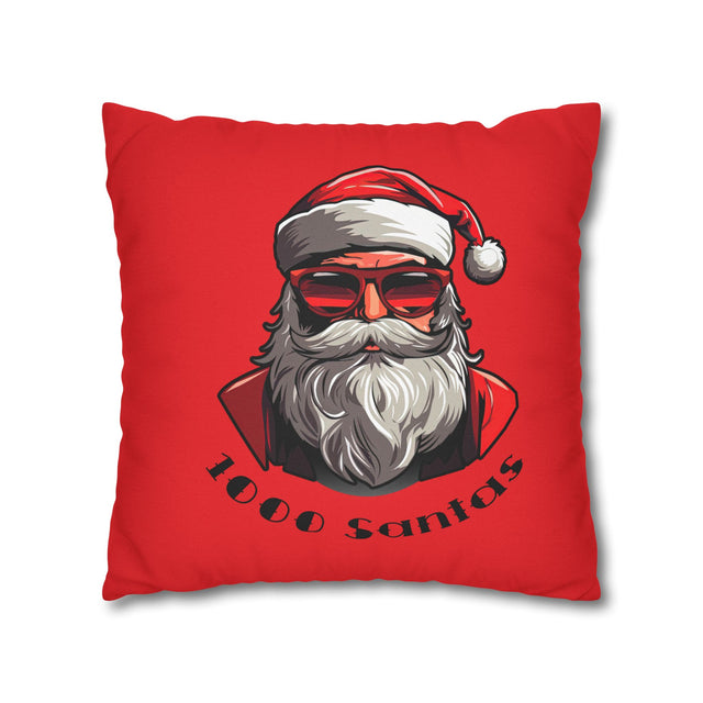 SANTA CLAUS #10 DEPTHS OF OCEAN Spun Polyester Square Pillow Case