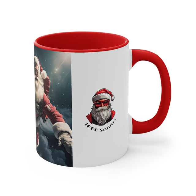 SANTA CLAUS #16 ASTRONAUT Accent Coffee Mug, 11oz