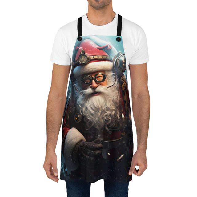 SANTA CLAUS #10 DEPTHS OF OCEAN Apron (AOP)