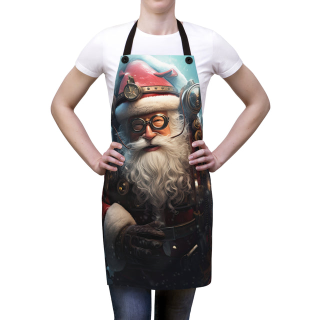 SANTA CLAUS #10 DEPTHS OF OCEAN Apron (AOP)