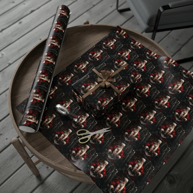 SANTA CLAUS #2 Personal Trainer Wrapping Papers