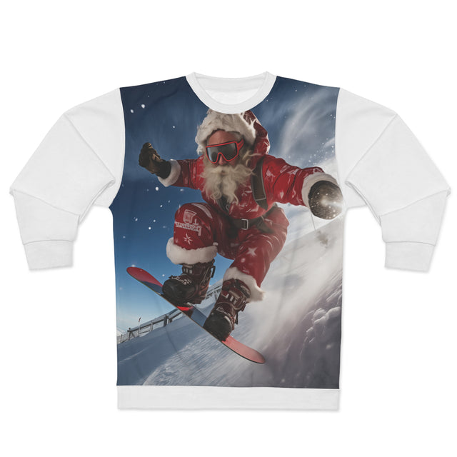 SANTA CLAUS #1 Champion Snowboarder Unisex Sweatshirt