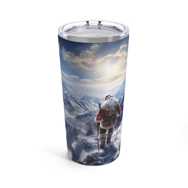 SANTA CLAUS #15 Mountain Stroll: Tumbler 20oz