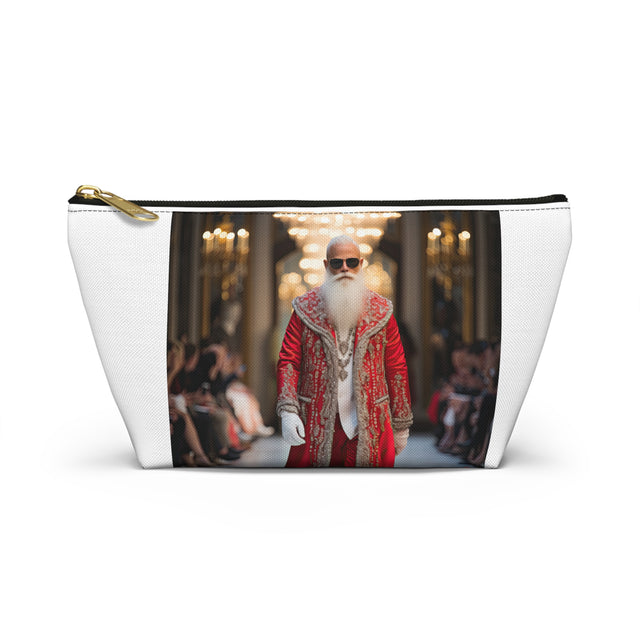 SANTA CLAUS #18 FASHION DESIGNER Accessory Pouch w T-bottom