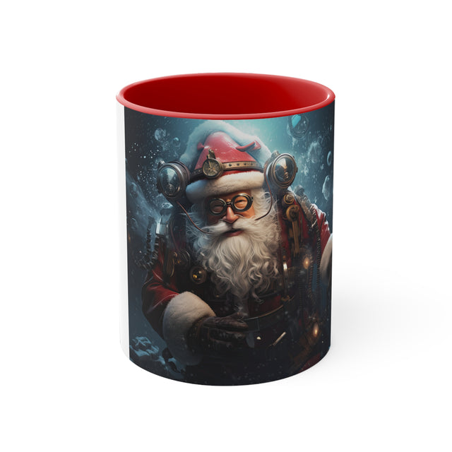 SANTA CLAUS #10 DEPTHS OF OCEAN Accent Coffee Mug, 11oz