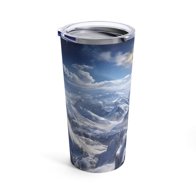 SANTA CLAUS #15 Mountain Stroll: Tumbler 20oz