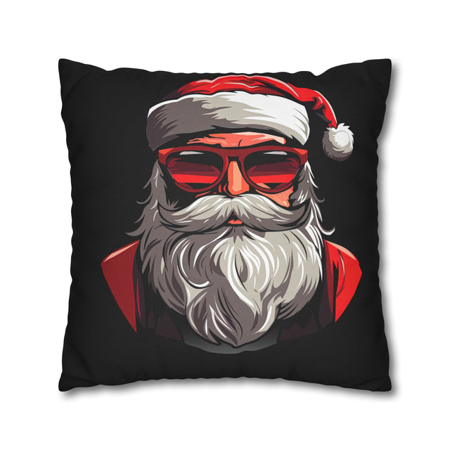 SANTA CLAUS #12 REFLECTING Spun Polyester Square Pillow Case